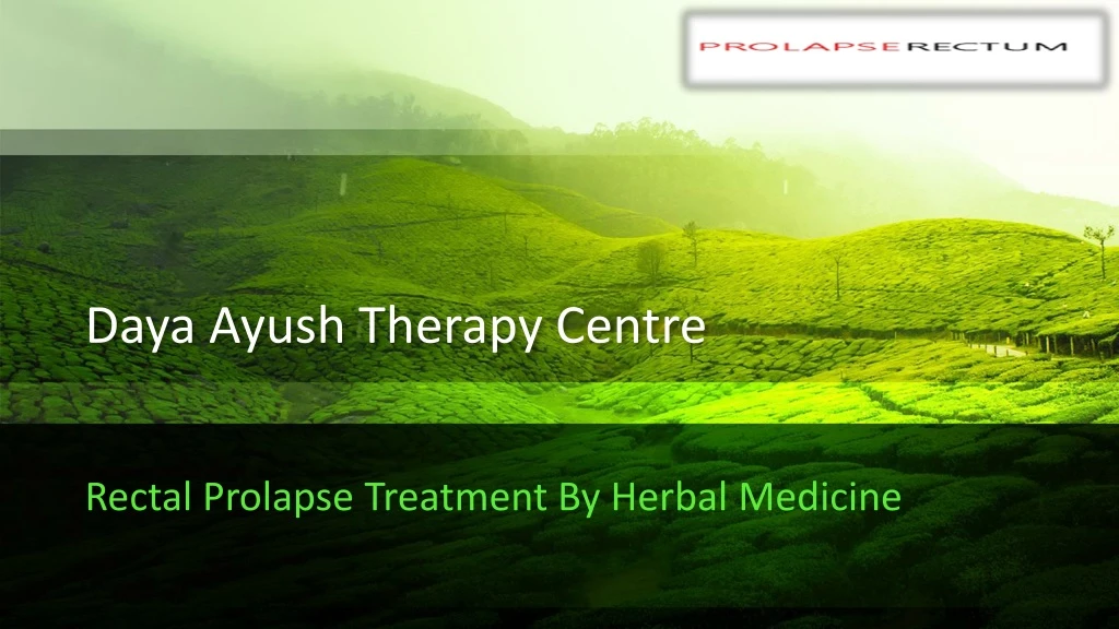 daya ayush therapy centre