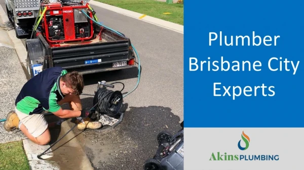 Plumber Brisbane City Experts