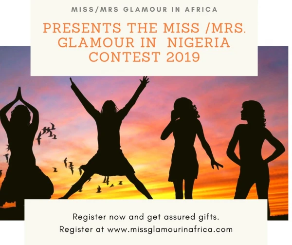 Miss Glamour in Africa.The best Beauty Pageant in Nigeria
