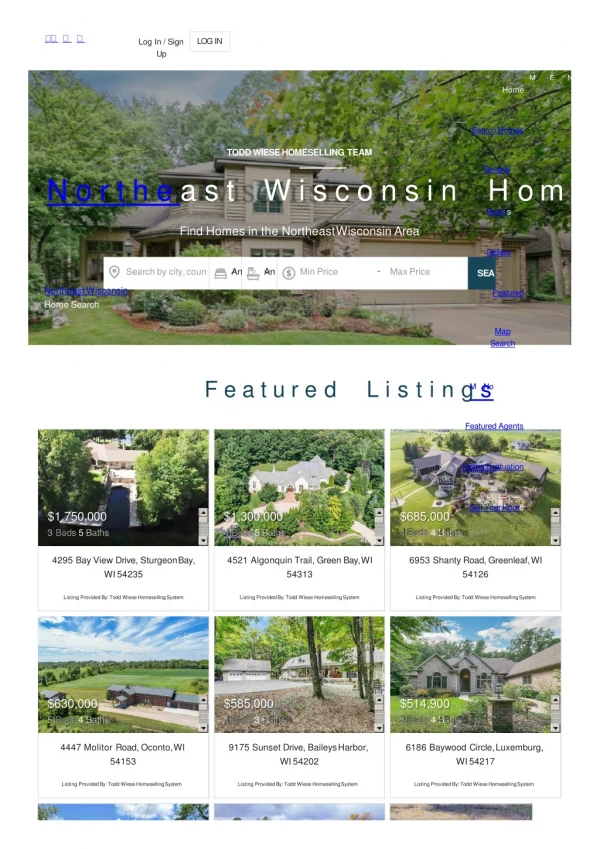 Homes for Sale in Green Bay Wi