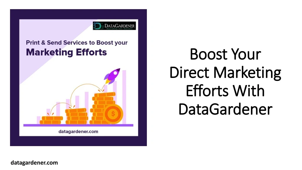 boost your direct marketing efforts with datagardener