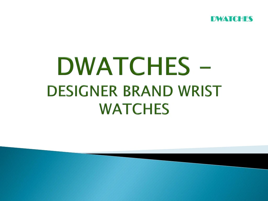 dwatches designer brand wrist watches
