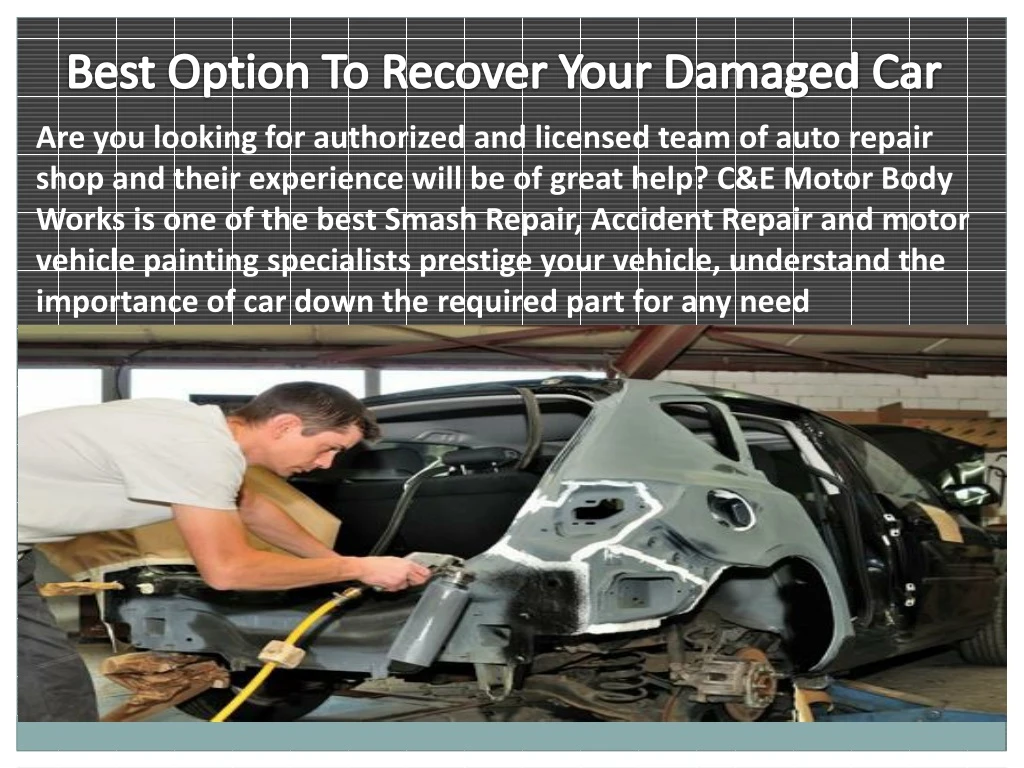 best option to recover your damaged car