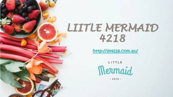 Little Mermaid Restaurant | Brunch, Cocktail, Burger Menu Template