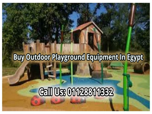 Buy Outdoor Playground Equipment In Egypt