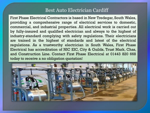 Best auto electrician cardiff