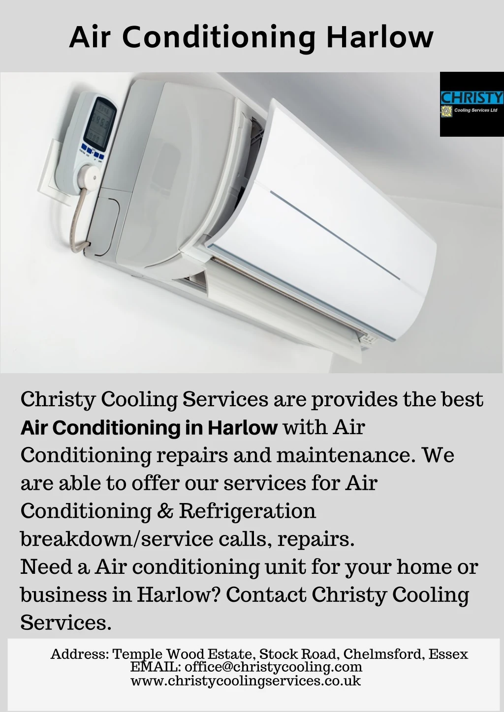air conditioning harlow