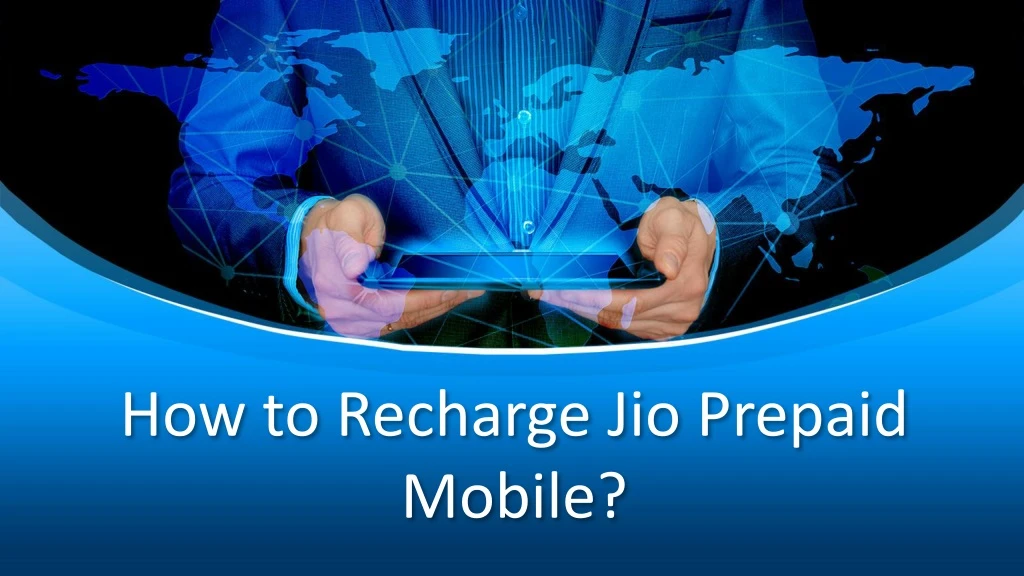 how to recharge jio prepaid mobile
