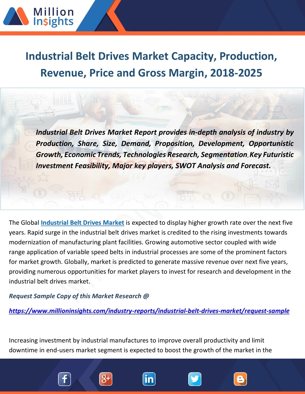 industrial belt drives market capacity production