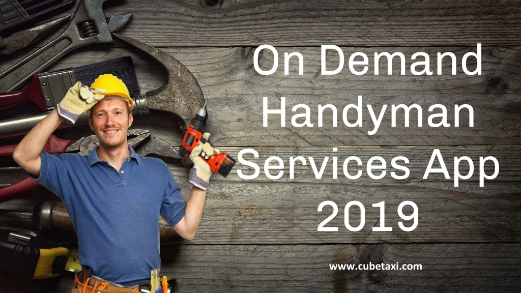 on demand handyman services app 2019
