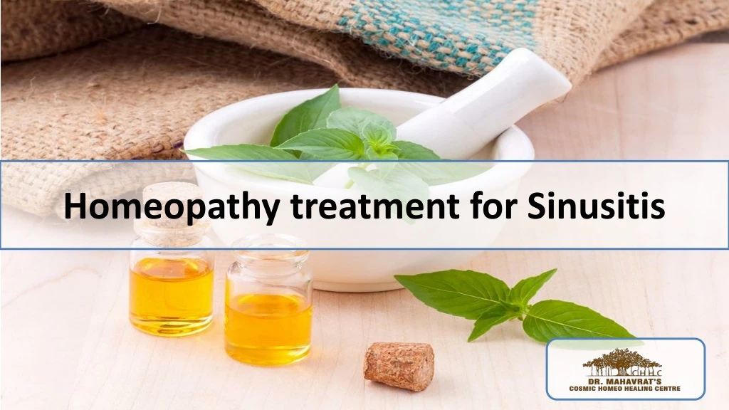 homeopathy treatment for sinusitis