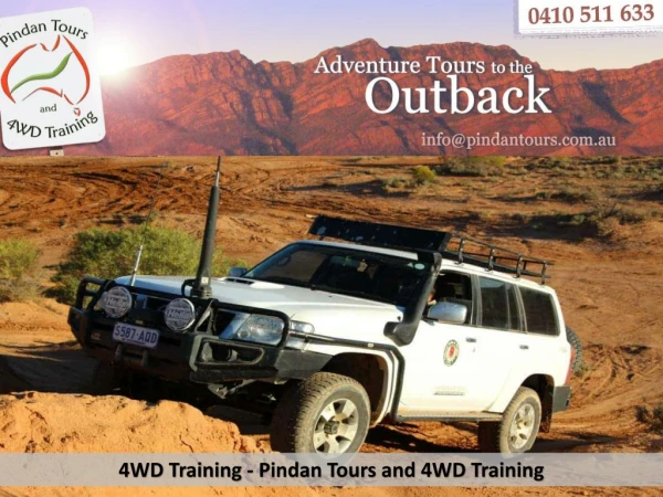 4WD Training - Pindan Tours and 4WD Training