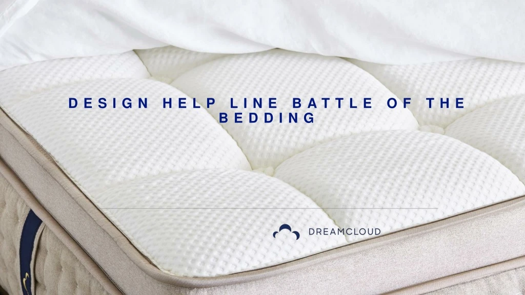 design help line battle of the bedding