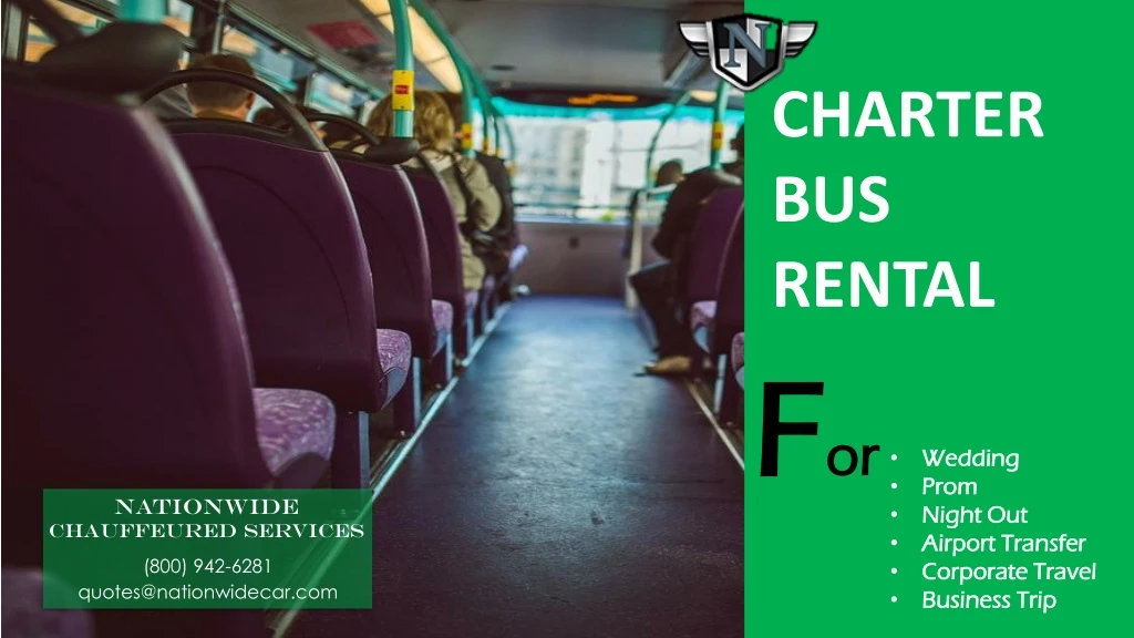 charter bus rental f f or or