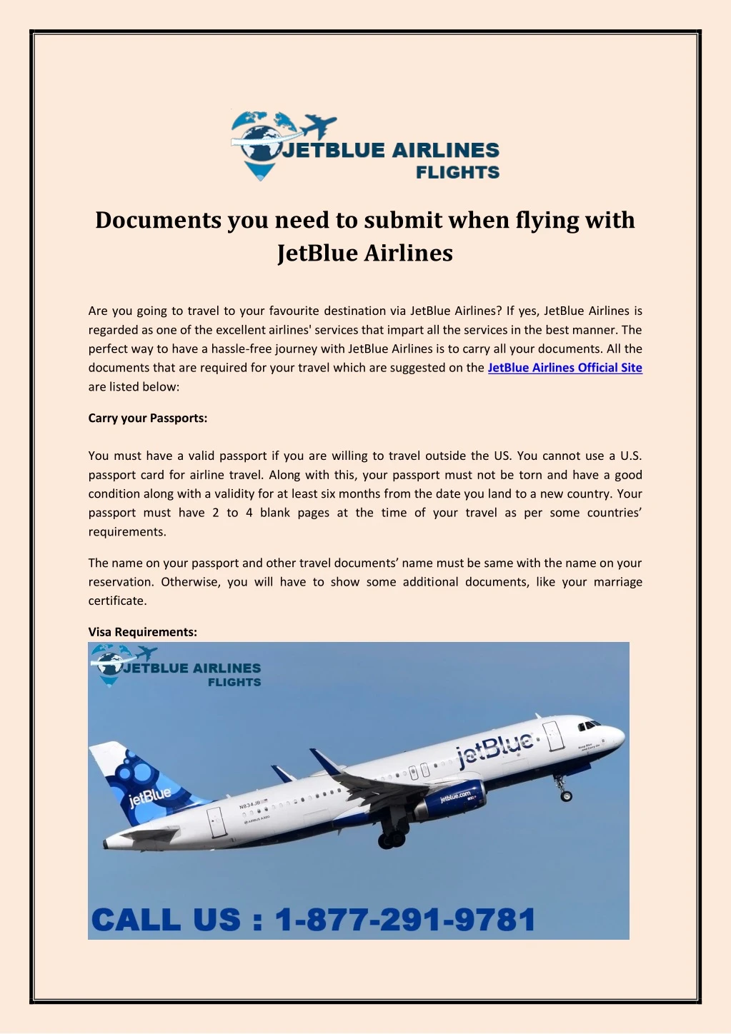 documents you need to submit when flying with