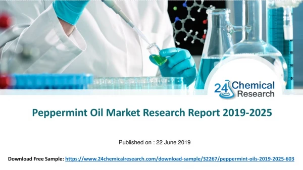 Peppermint oil market research report 2019 2025