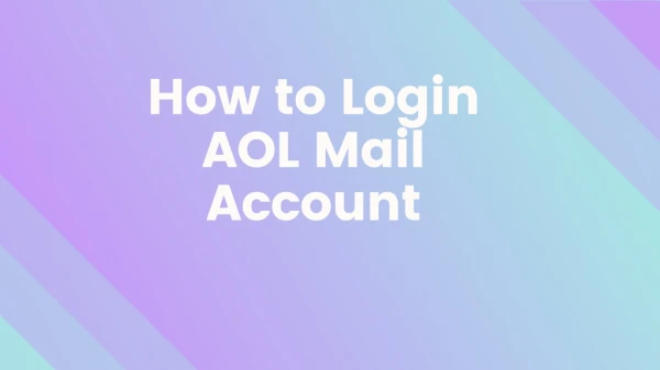 How to Fix AOL Mail Login Issue