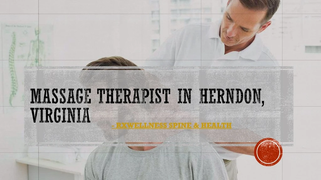 massage therapist in herndon virginia