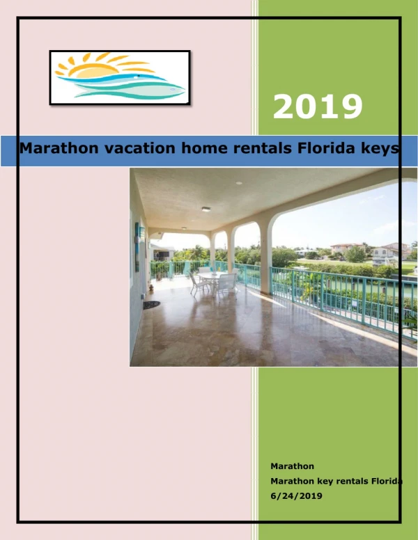 Marathon vacation home rentals Florida keys