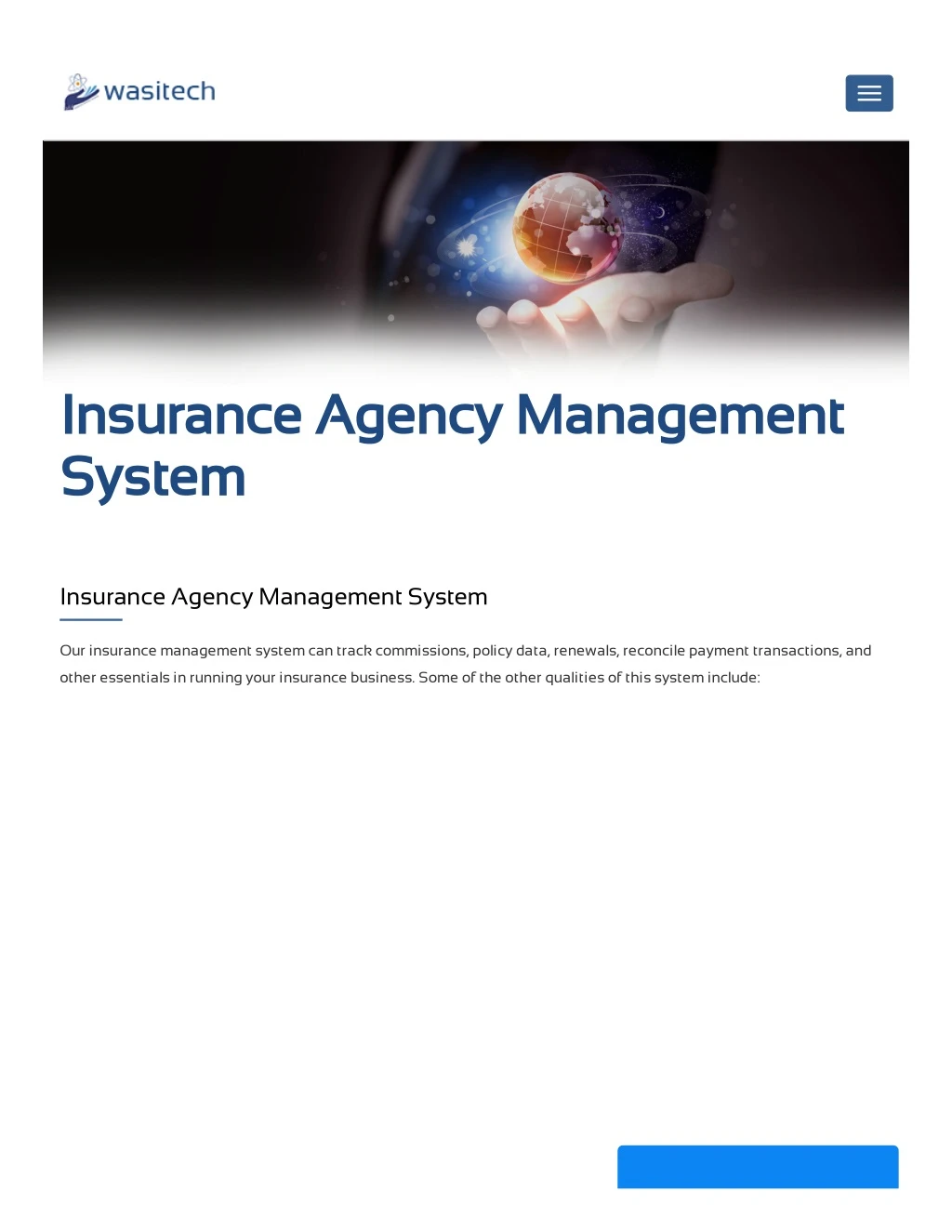 insurance agency management system
