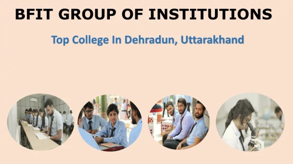 Top Colleges In Uttarakhand, India