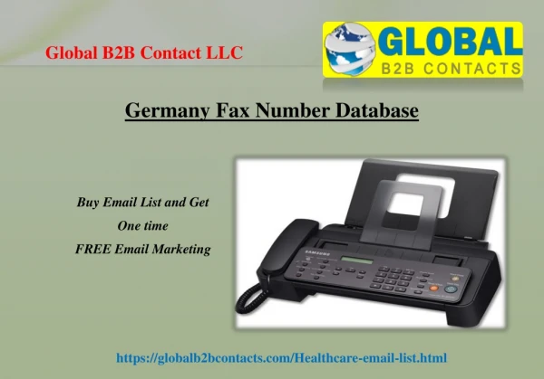 Germany Fax Number Database