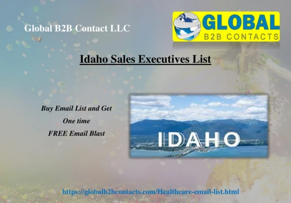 Idaho Sales Executives List