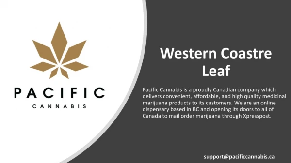 Mail Order Marijuana - pacificcannabis.ca