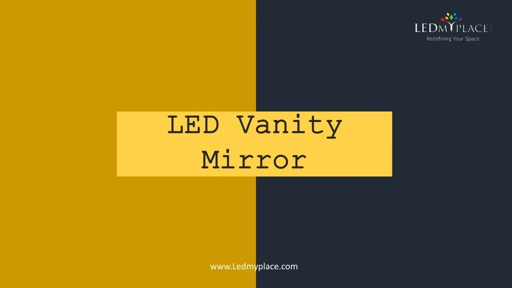 led vanity mirror