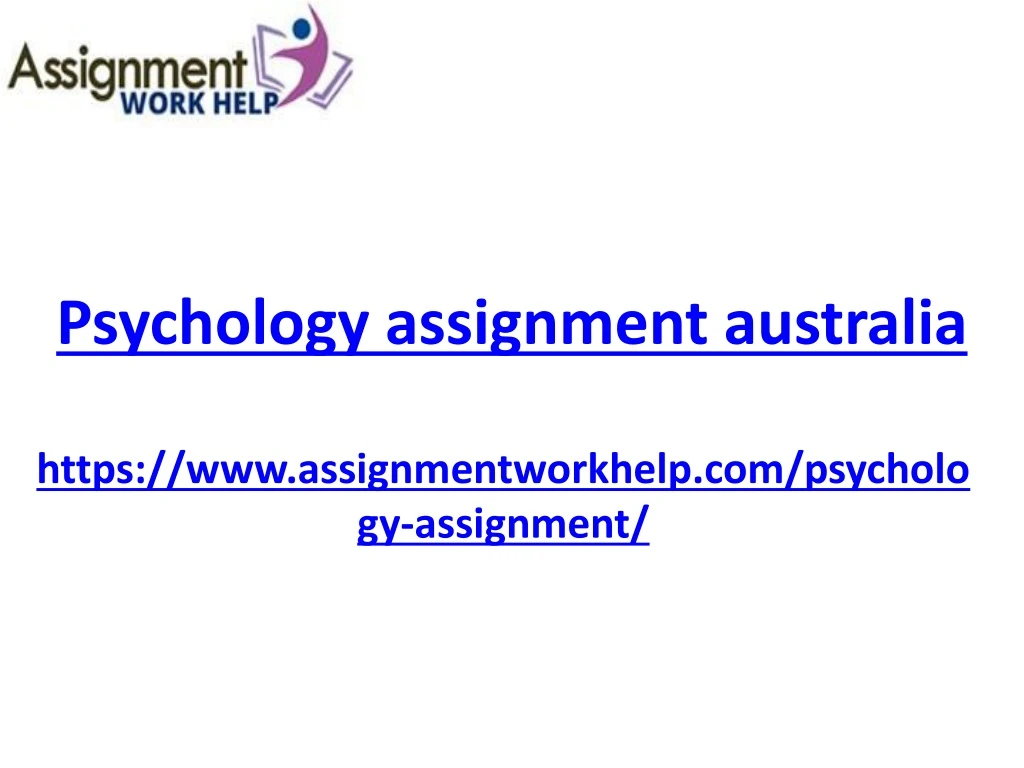 psychology assignment australia