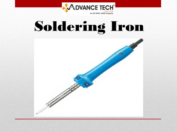 Buy SOLDERING IRON AT AN ECONOMICAL PRICE IN DELHI, INDIA