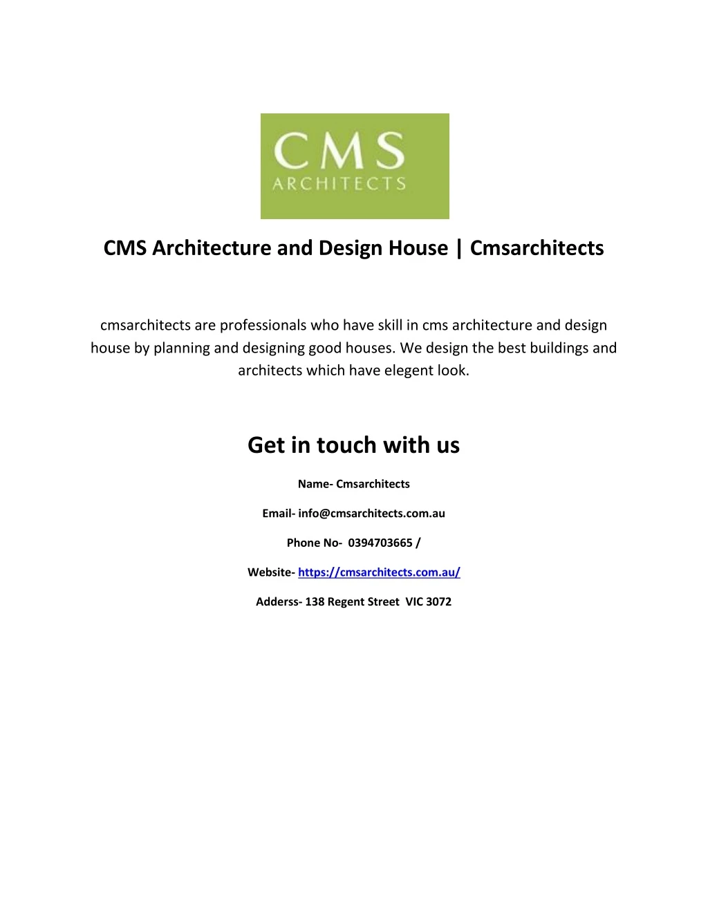 cms architecture and design house cmsarchitects