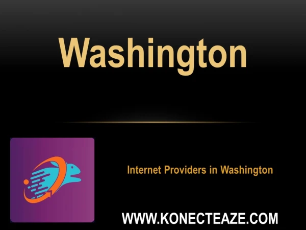 Internet Providers in Washington