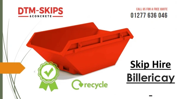 Skip Hire Billericay