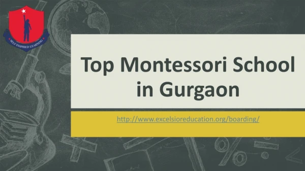 Top Montessori School in Gurgaon