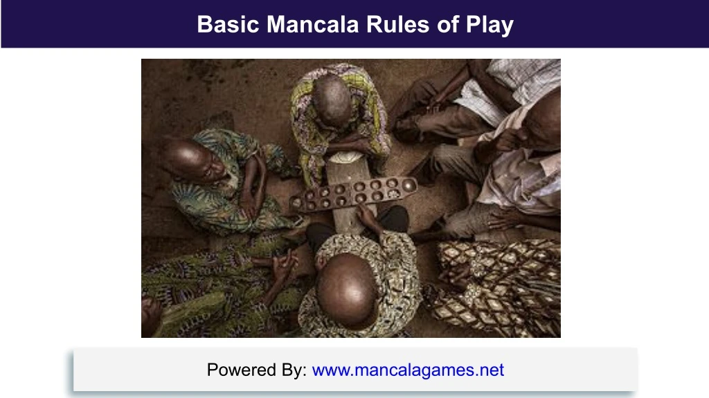 basic mancala rules of play