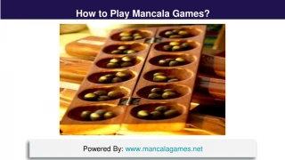 How to Play Mancala Game - slide 1