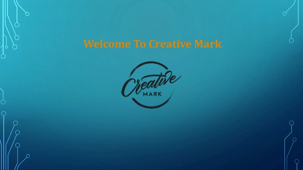 welcome to creative mark