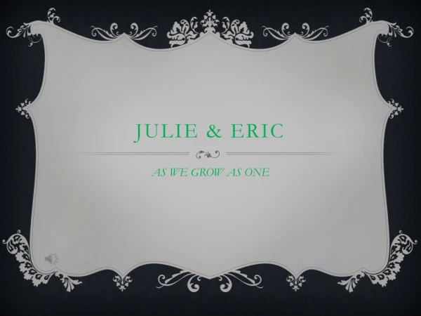 Julie & Eric
