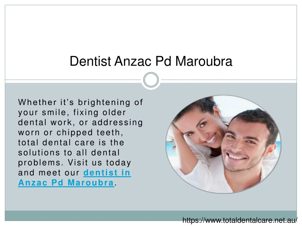 dentist anzac pd maroubra