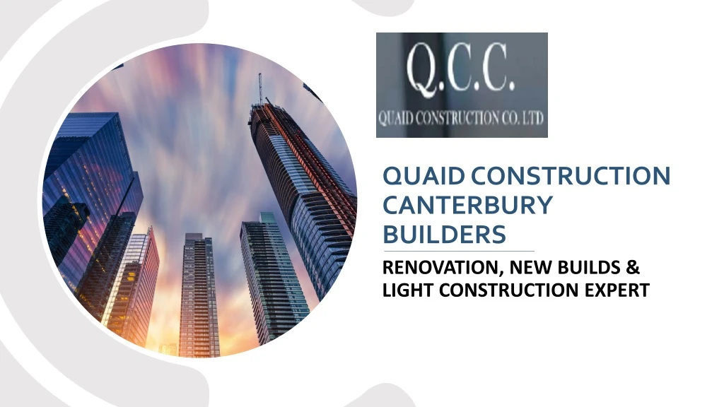 quaid construction canterbury builders