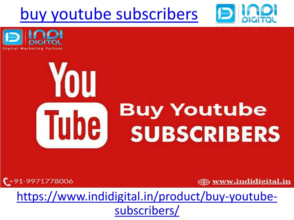 buy youtube subscribers