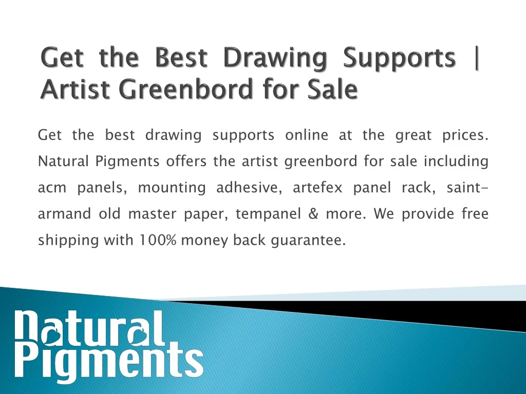 get the best drawing supports artist greenbord for sale