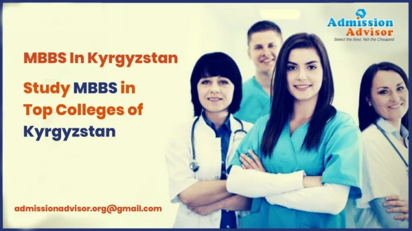 MBBS in Kyrgyzstan | Study MBBS in Kyrgyzstan