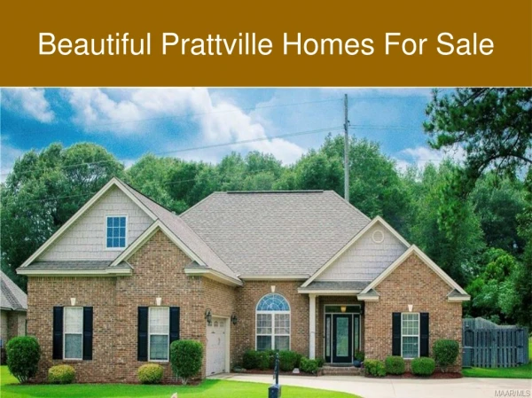 Beautiful Prattville Homes For Sale