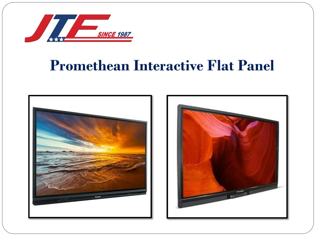 promethean interactive flat panel