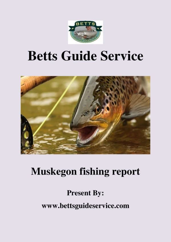 Muskegon fishing report