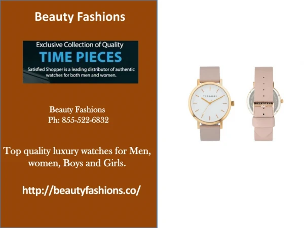 BeautyFashions Best Watches For Women