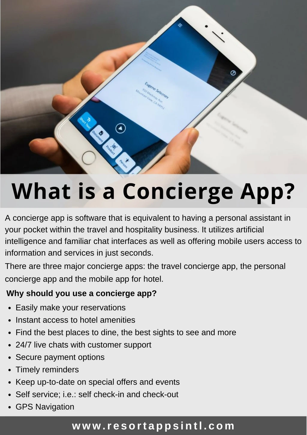 what is a concierge app
