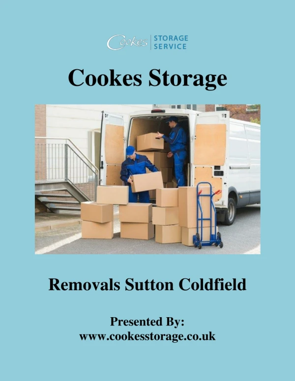 Removals Sutton Coldfield